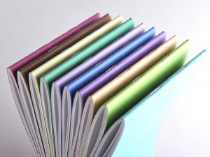 CAHIER PIQUÉ 192 PAGES PETIT FORMAT ,COUVERTURE PELLICULÉE