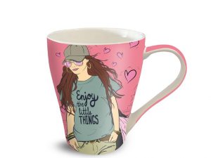 Mugs Fashion Girls en céramique Dans une boite