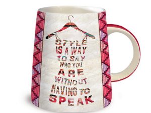 Mugs HIPPIE BOHO en céramique Dans une boite