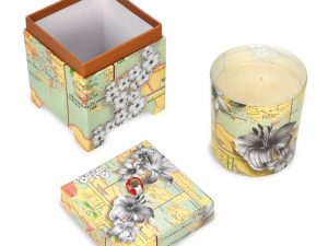 Bougie mediterranea Parfumée Décorée dans Boite Fantaisie