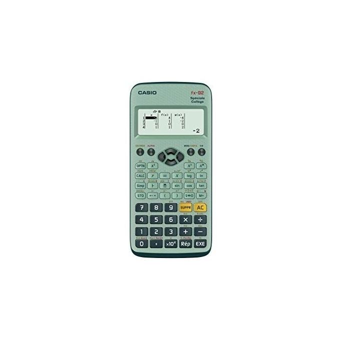 Calculatrice Scientifique Casio FX 92 -  Votre  fourniture à prix d'usine